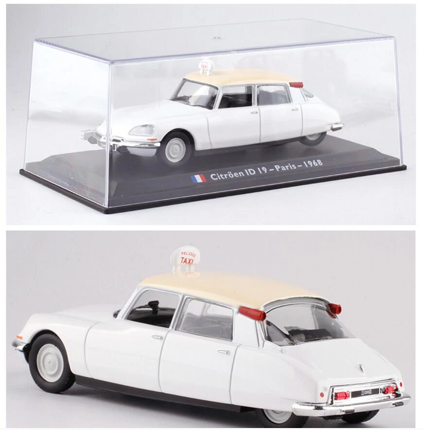 1/43 Моделирование Классический Citroen ID19 Париж 1968 такси статическая Коллекция Модель сплав литья под давлением игрушечный автомобиль