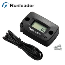 Водонепроницаемый восстанавливаемый счетчик оборотов в минуту для ATV, мотокросса, мотоцикла, машина для измельчения пней, газонокосилка