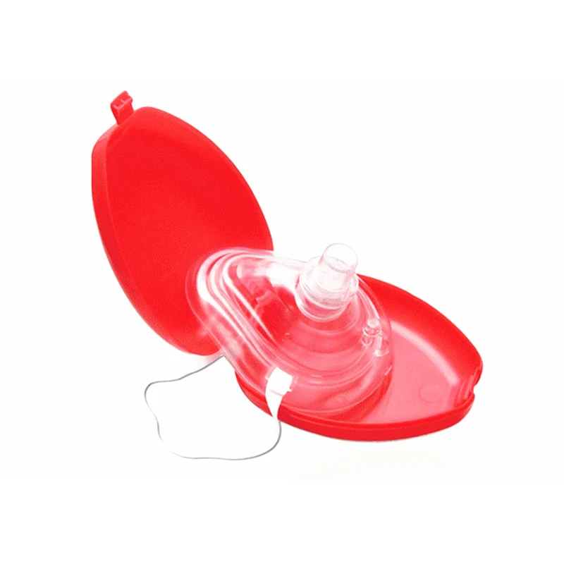 

Silicone mouth to mouth mask/training CPR face shield/CPR shield mask/first aid mask with gas bag