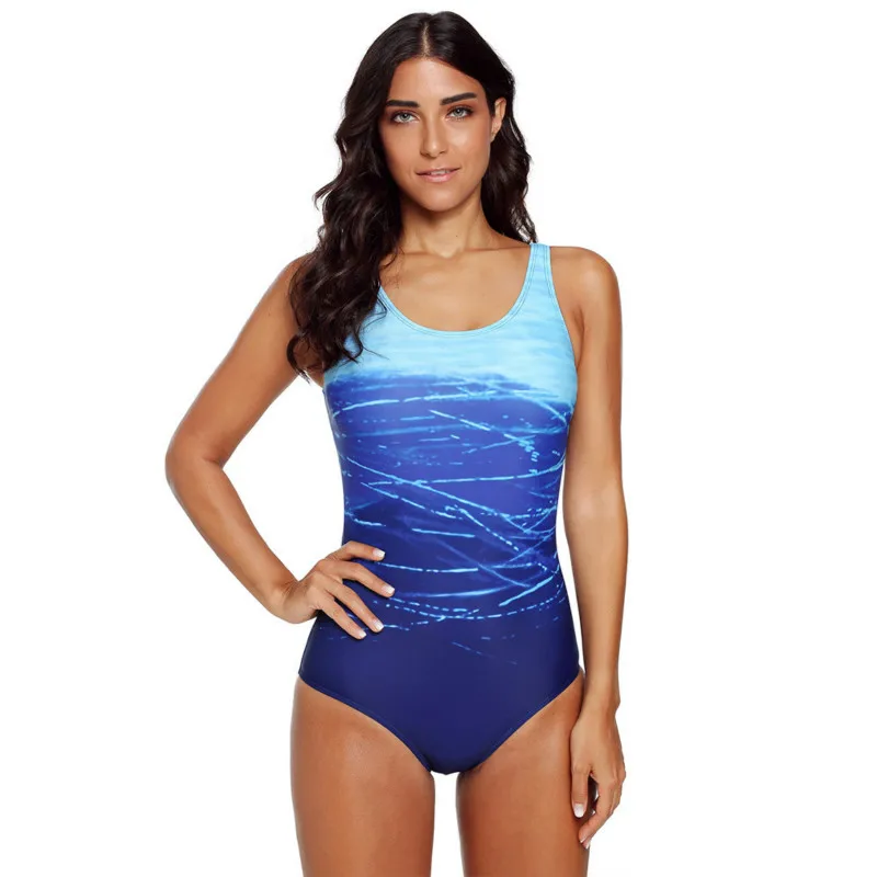 

Female Gradual Connected Swimming Suit Plus Size Swimwear Female Pure Sexy Spa Swimming Suit Bikini Connected Swimming Suit