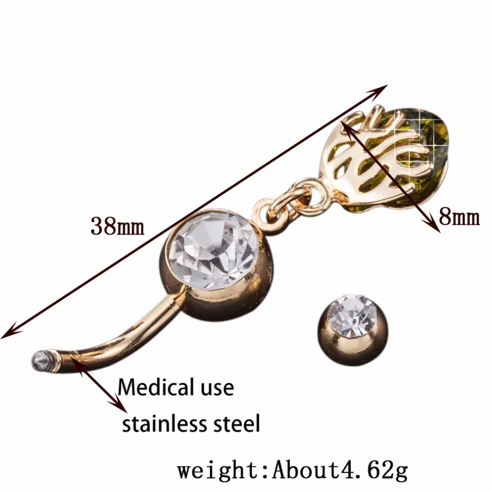 Elegante del envío libre piercing Bisutería para el cuerpo cristal flor Belly Button Anillos Barbell piercing anillo de vientre piercing en promo Elegante del envío libre piercing Bisutería para el cuerpo cristal flor Belly Button Anillos Barbell piercing anillo de vientre piercing en promo