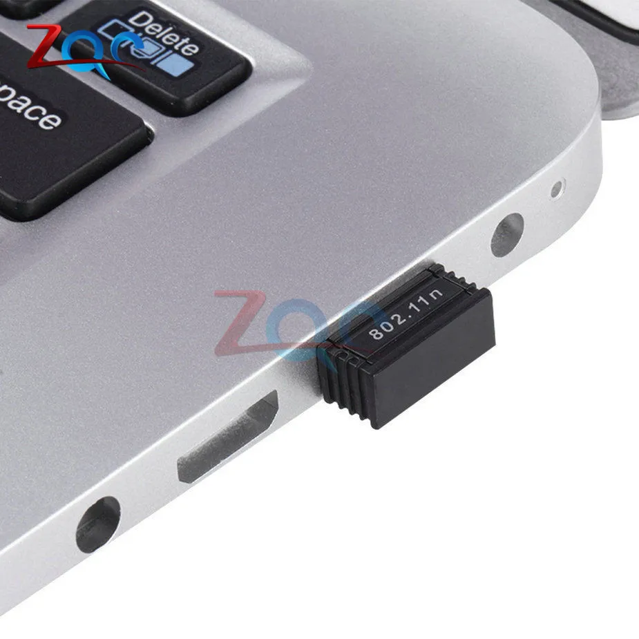 150 Мбит/с 150 м мини USB WiFi беспроводной адаптер сетевой LAN карты 802.11n 802,11g 802.11b
