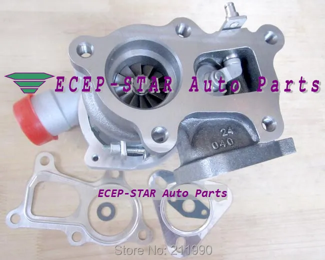 TD04 49177-02500 oil cooed turbo Turbocharger For MITSUBISHI PAJEROO II 1990-97 MONTERO 1999 SHOGUN 1987- 4D56TD 4D56Q 2.5L Gaskets (5)