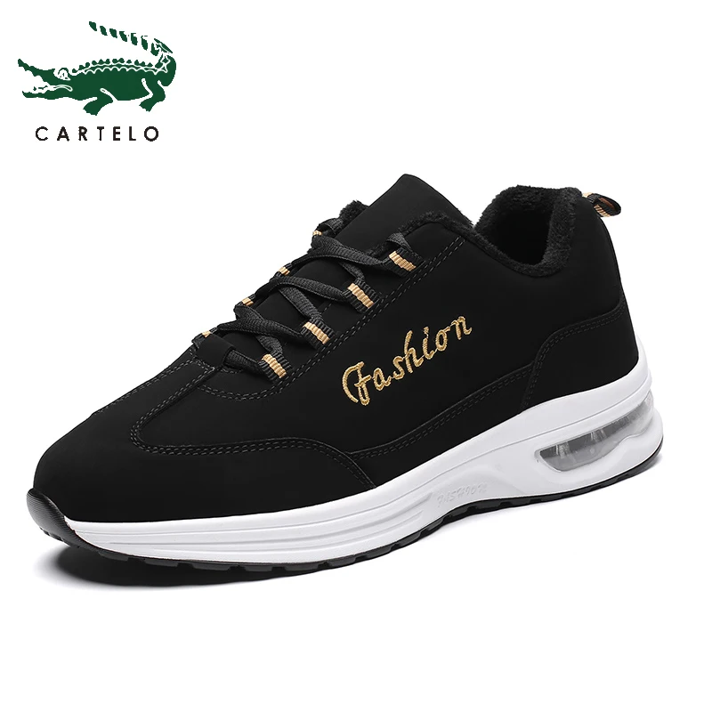 CARTELO men's shoes Fashion Casual Shoes Air Sole Light Sneakers Warm