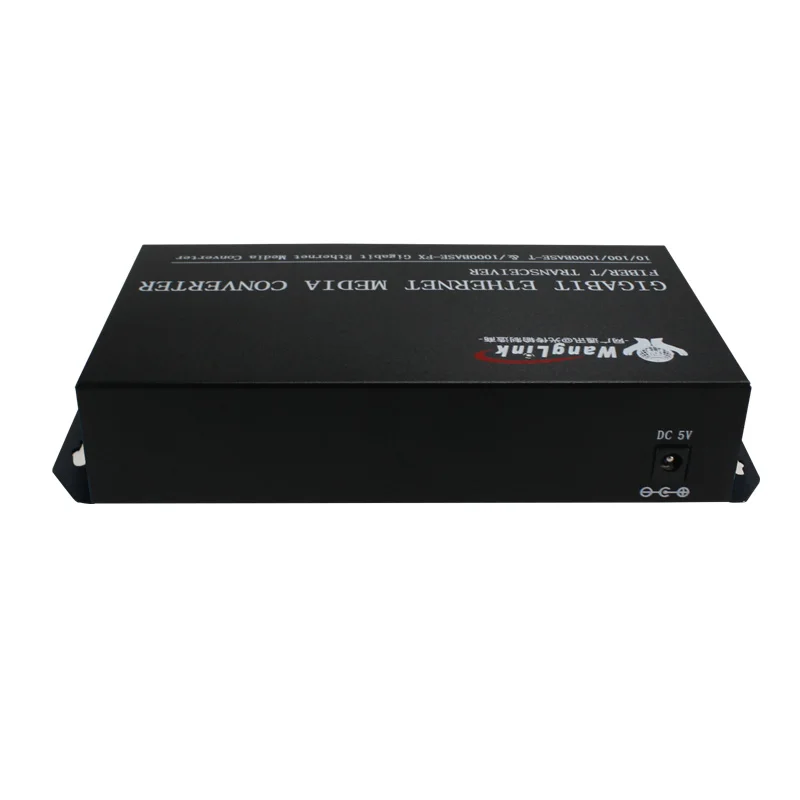 1.25G 2 fiber port 4 RJ45 port ethernet switch  10/100/1000M singlemode fiber optic media converter