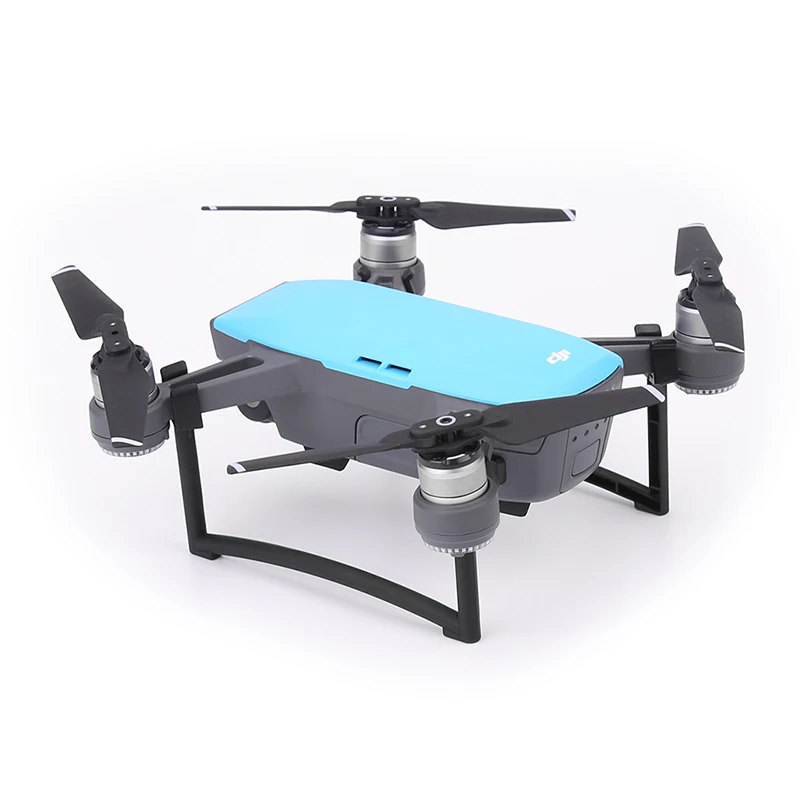 2 pcs DJI Spark Heightened Landing Gear Protector Protection Landing Skid Holder Extended Frame Protective Legs Bracket Mount (9)