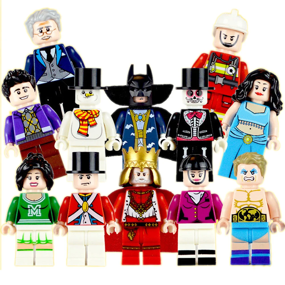 

Compatible With Building Blocks LegoeINGlys DIY Assemble Doll Toy Building Blocks Models Brick