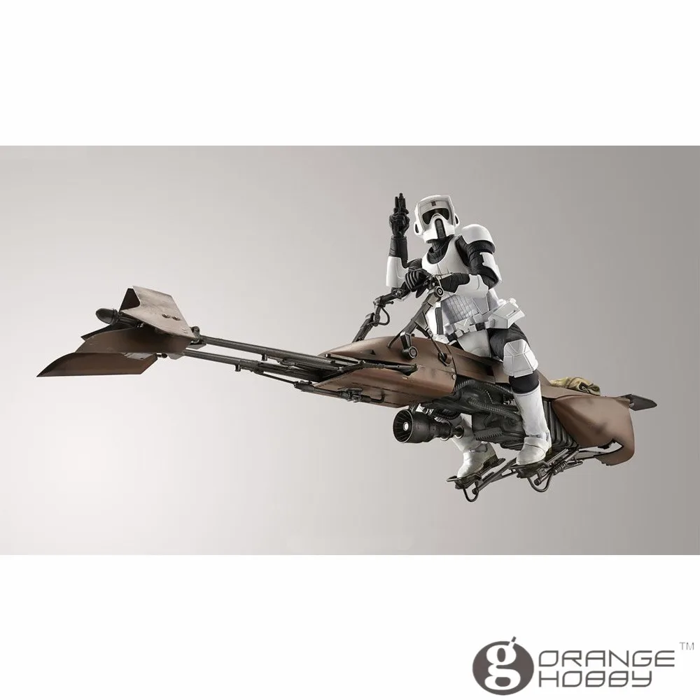 OHS Bandai Звездные войны 1/12 Scout Trooper& Speeder велосипед сборные модели комплекты oh