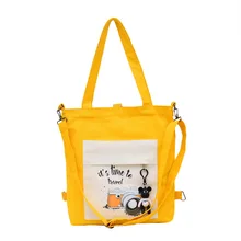 PURFAY Female Handbags Cartoon Print Cloth Canvas Tote Bag Cotton Shopping Travel Women Eco Reusable Girl Shoulder Shopper Bags PURFAY Female Handbags Cartoon Print Cloth Canvas Tote Bag Cotton Shopping Travel Women Eco Reusable Girl Shoulder Shopper Bags