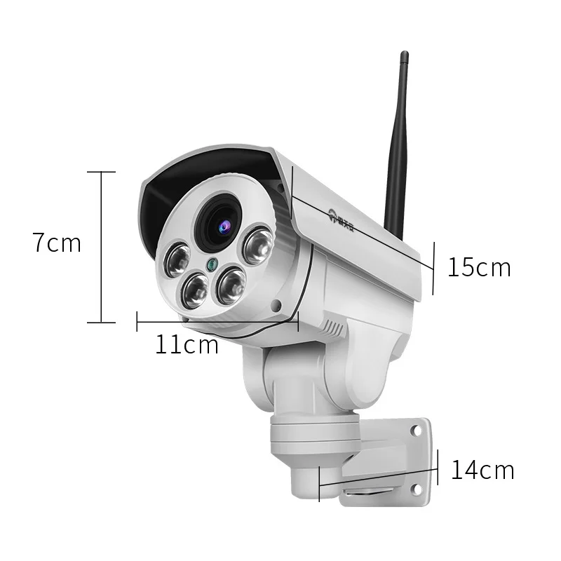 1080P Wifi IP камера беспроводная безопасности пуля с аудио ночным видением Крытый