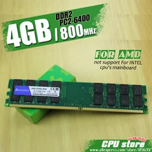 Nuevo 4GB DDR2 PC2-6400 800MHz para PC de escritorio DIMM memoria RAM 240 pines para el sistema AMD de alta compatibilidad