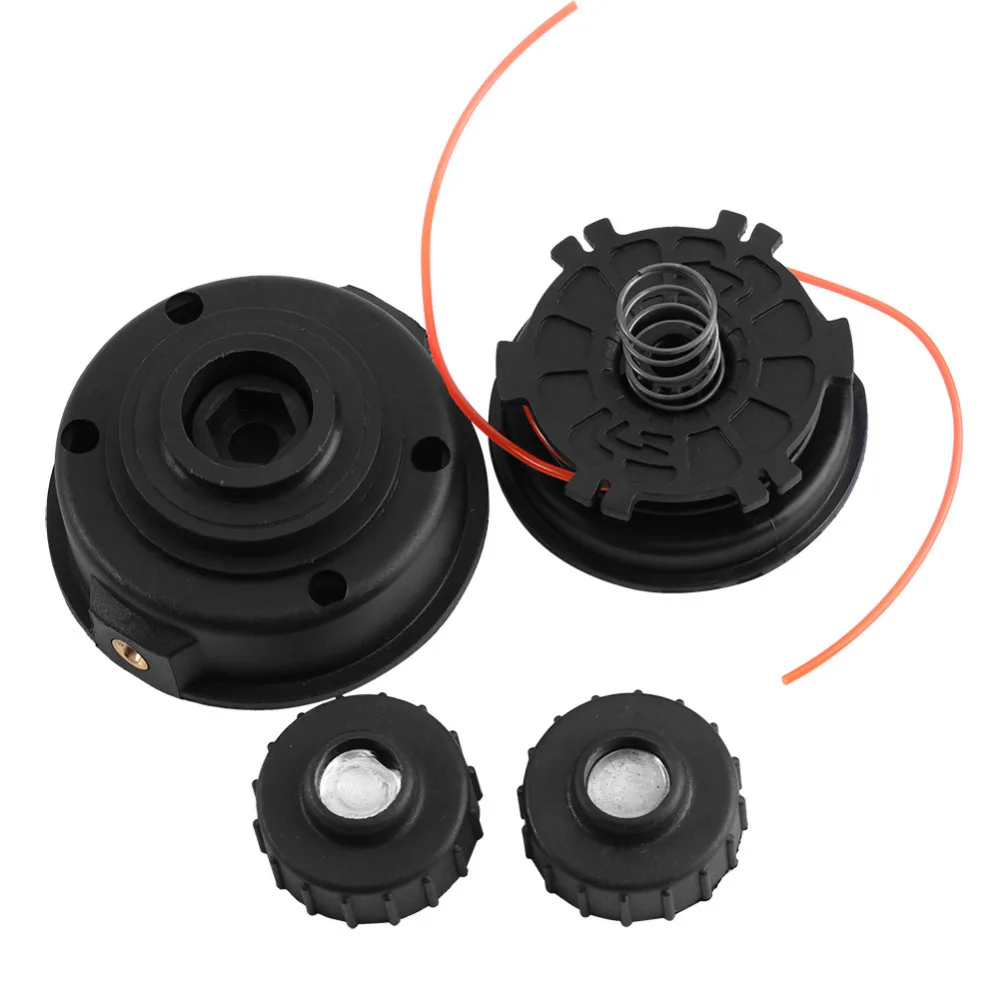 

Grass Trimmer Head Cutter String Trimmer Kit Plastic Trimmer Head Accessories 9.5*5cm for Homelite ST155/ST165/ST175/ST285