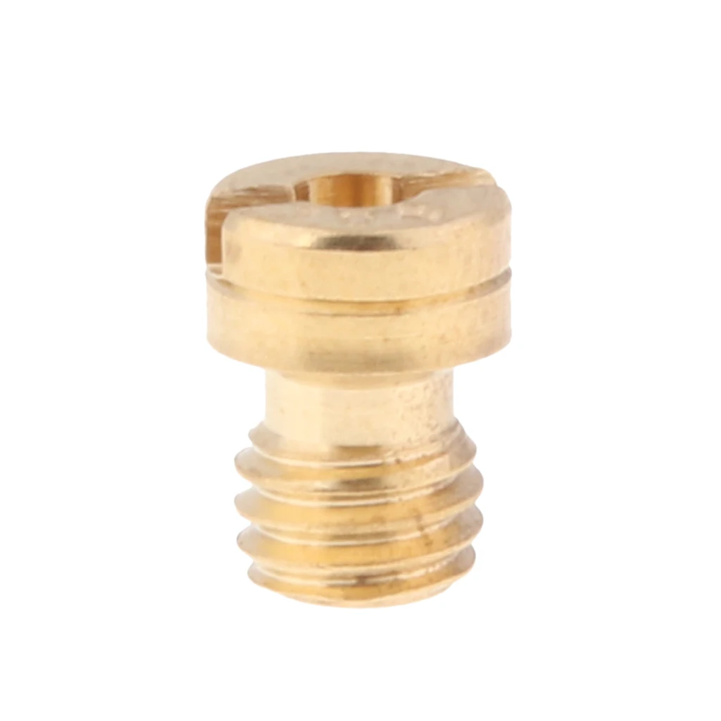 10 Pcs Slow Air Jet Carburetor Injector Nozzle Main Jet 108 - 124 High Class Quality Copper Material Carburetor Main Jet Kit