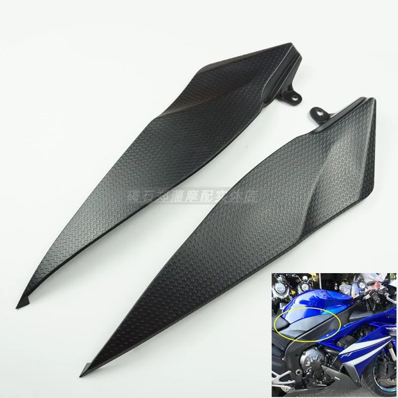 Боковые Крышки Бака ABS боковые обтекатели для YZF R1 2007 2008 07 08 боковая панель