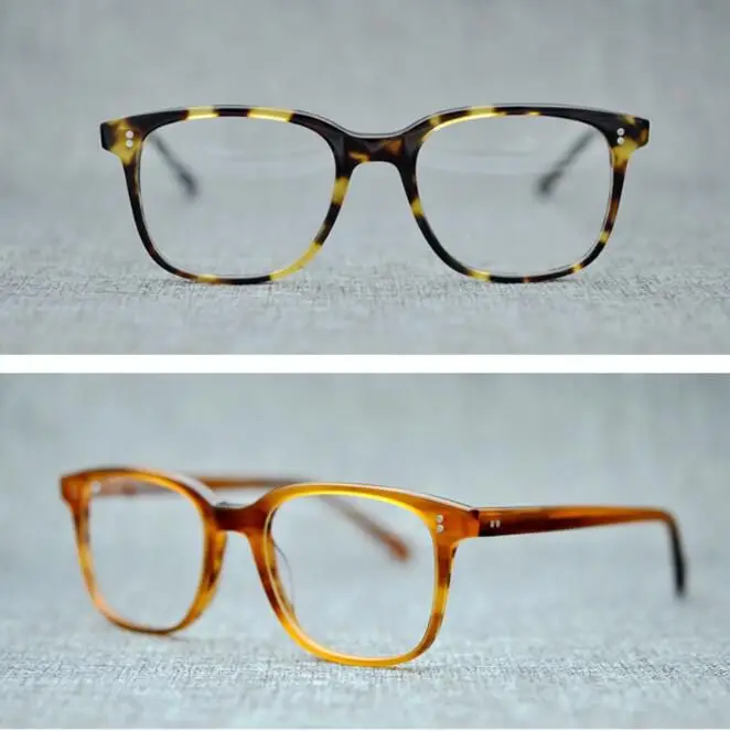 LKK UNISEX European style small face plate frame eyeglass frame square