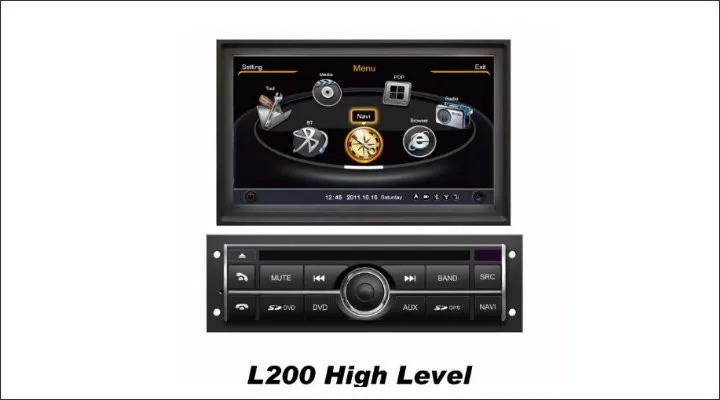 Excellent Liislee For Mitsubishi Pajero Sport 2008~2013 Car GPS Navigation System Radio TV DVD iPod BT USB AUX HD Screen Multimedia System 4