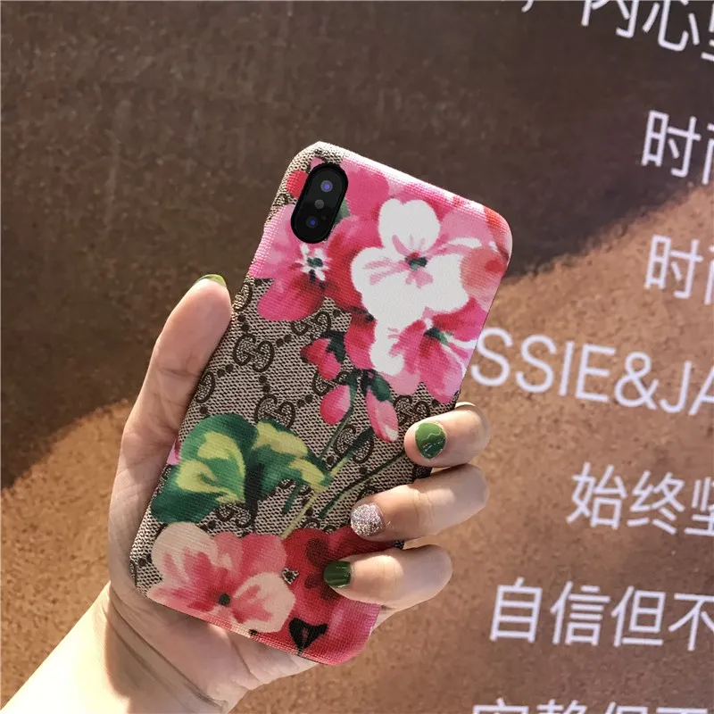 Роскошные чехлы для телефонов iPhone X XS XR XSMAX 6 6s 7 8 Plus Винтаж бизнес цветок телефон