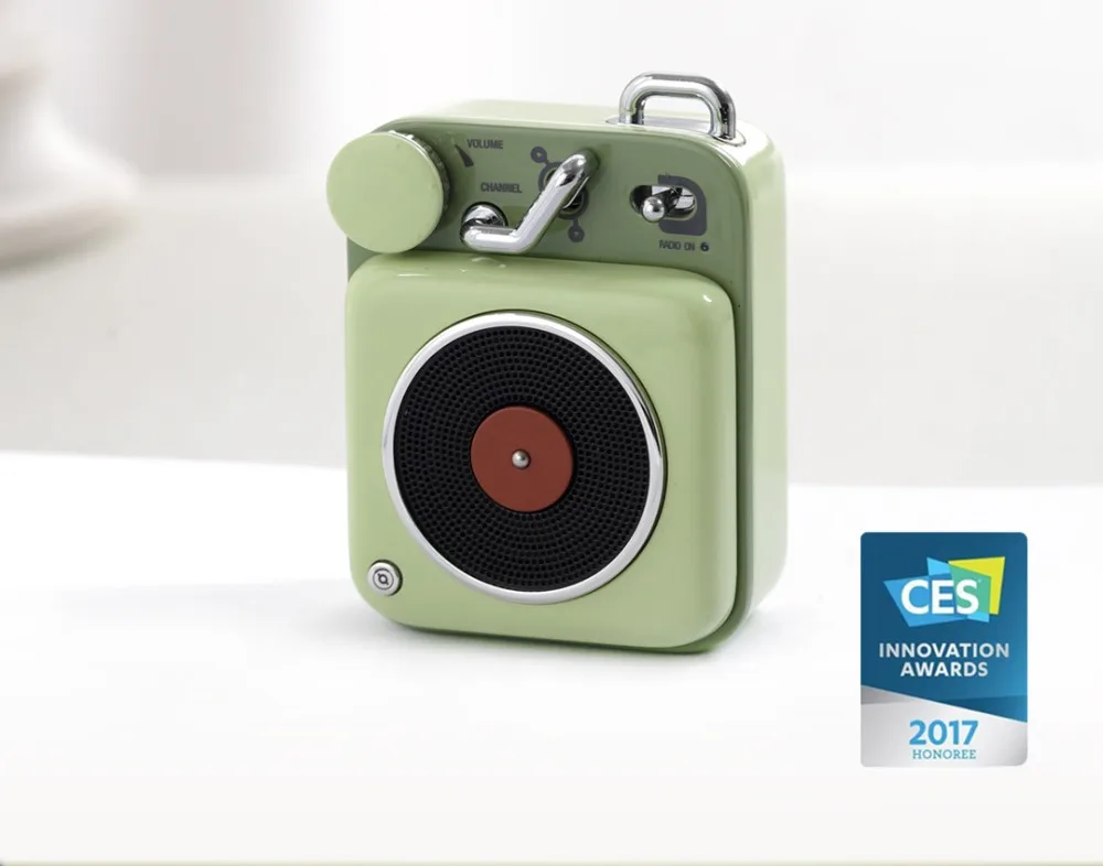 Xiaomi cat king atomic Mini record player B612 Bluetooth intelligent audio portable zinc aluminum shell speaker in stock (23)
