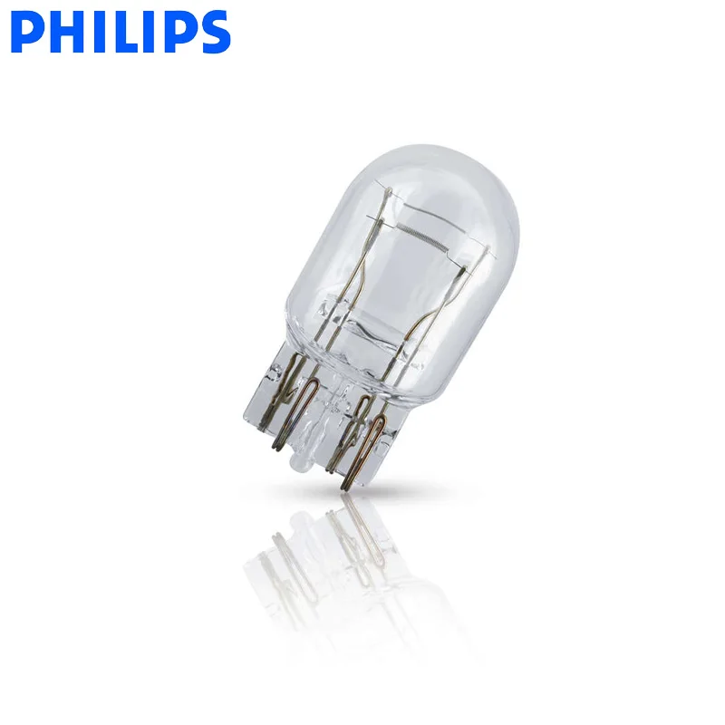 10 шт. Philips W21/5 Вт T20 7443 12V 21/5 Вт Премиум виденье Автомобильная оригинальная Стандартный Поворотная сигнальная лампа заднего хода световой стоп-сигнал 12066CP