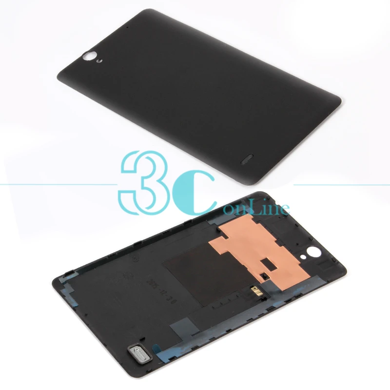 Для Sony Xperia C4 Задняя крышка батареи задняя корпус дверь для E5303 E5306 PC Пластиковые