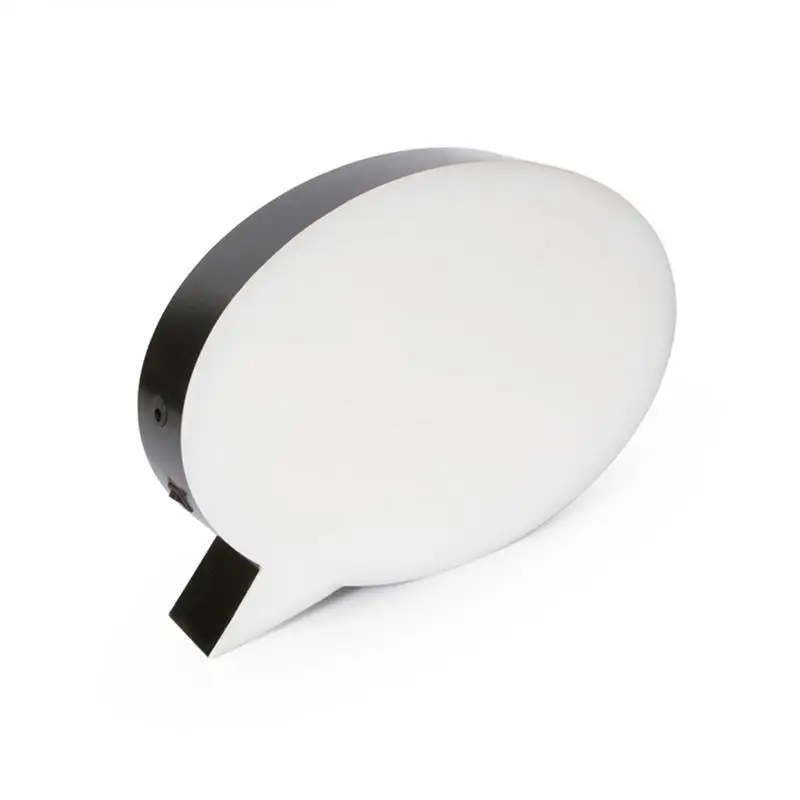  LED Message Handwriting Letter Light Box Speech Bubble Shape Writing Board add 3Colors Pen for Birt - 32888833082