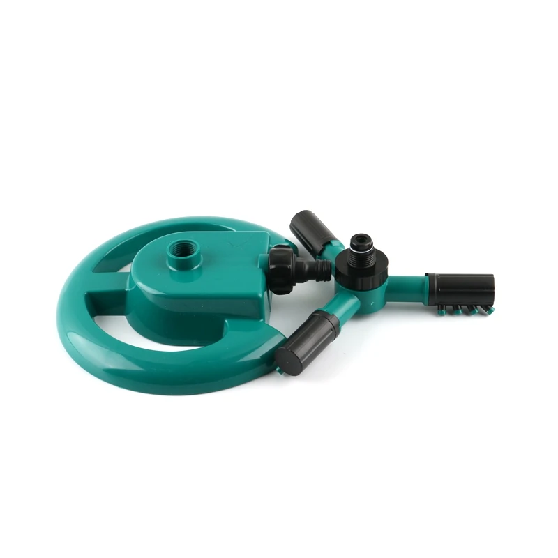 1pc UP-CLOUD Plastic 360 Degree Rotating Sprinkler Garden Irrigation Lawn Watering 16mm Soft Hose Sprayer 1/2