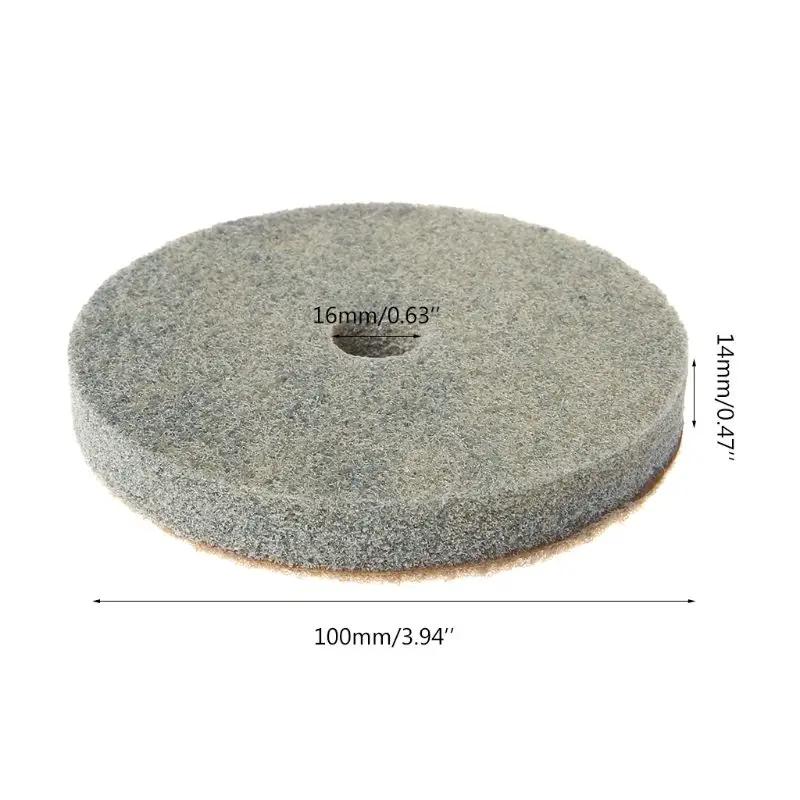 

4" Sponge Diamond Polishing Pad For Marble Granite Concrete Floor Grinding Nylon Fiber Stone Clean Abrasive Disc