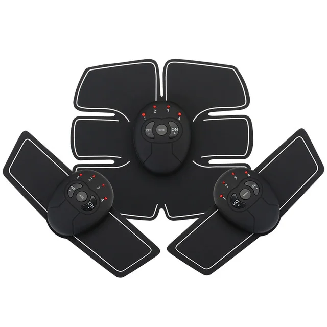

EMS Trainer Wireless Muscle ABS Stimulator Smart Fitness Abdominal Training Device Electric Body Massager Weight Loss Stickers