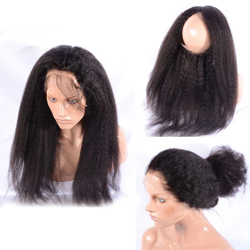 

360 Lace Frontal 7A Brazilian Human Hair Lace Frontal Closure Kinky Straight 360 Lace Virgin Hair Pre Plucked Lace Frontals