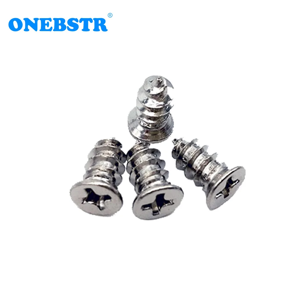 4Pcs lot KA5X10 PC Case Cooling Fan Screw Hirao Self tapping Screws 8x-computer-pc-case-cooling-30mm-fan-mount-screws-black-for-fans-60mm