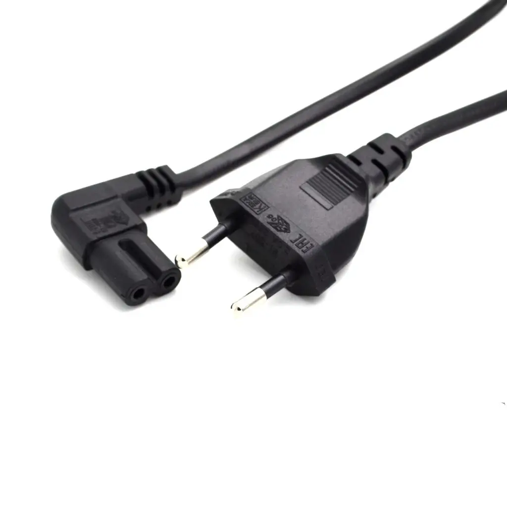 300 см Рисунок 8 шнур питания переменного тока Schuko CEE7/16 ЕС Тип правый анг светодиодный к IEC C7 кабель питания для samsung Philips sony светодиодный ТВ