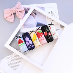 5pcs/lots New summer fruit print underwear women cotton mid-rise women's cotton briefs cotton girls panties for women 5pcs/lots New summer fruit print underwear women cotton mid-rise women's cotton briefs cotton girls panties for women