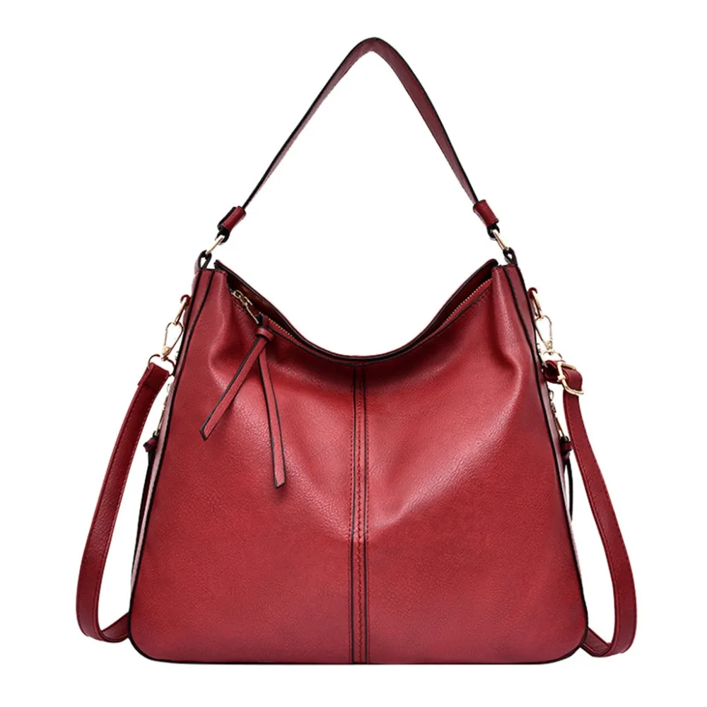 

Handbag Women Ladies Fashion Retro Europe and America Solid Large Capacity Shoulder bag Tote Handbag Casual Bag cross body B2