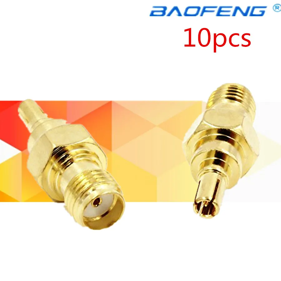 10 шт. SMA Female To CRC9 Male RF Adapter коннектор для 3G 4G модемной антенны | Мобильные телефоны и