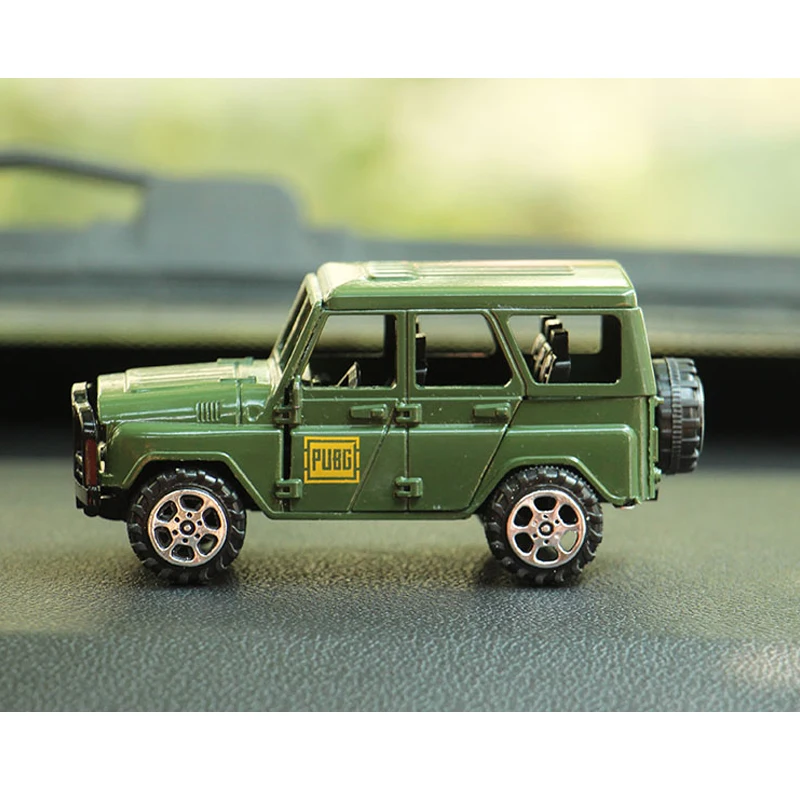  Styling Car Ornaments Game PUBG Trucks Model Playerunknowns Battlegrounds Anti-slip Decor Model Dol