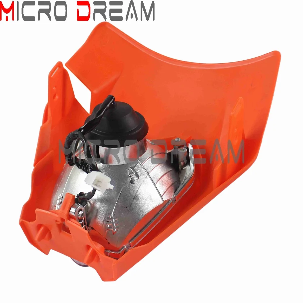 Универсальная накладка на Мотокросс Supermoto Enduro фару для KTM 50 530 EXCF XCW SXF XCF EXC SMR SX XC 2008