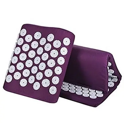 Acupressure Spike Yoga Pillow Mat Relieve Stress Pain Relief Acupuncture Cushion Neck Back Massager Foot Relax Massage Acupressure Spike Yoga Pillow Mat Relieve Stress Pain Relief Acupuncture Cushion Neck Back Massager Foot Relax Massage