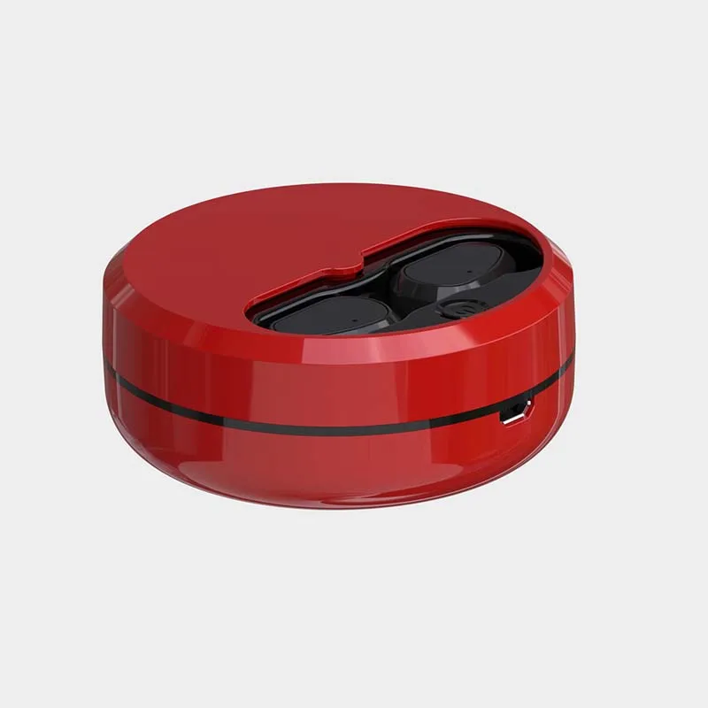 Red W5 TWS Bluetooth 5,0 беспроводные наушники двойные мини беспроводные наушники гарнитура спортивные игровые Вкладные наушники с микрофоном для iPhone Xiaomi - Цвет: Red