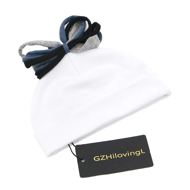 GZHilovingL 2018 шапка с кисточками для новорожденных малышей Мягкая хлопковая шапочка