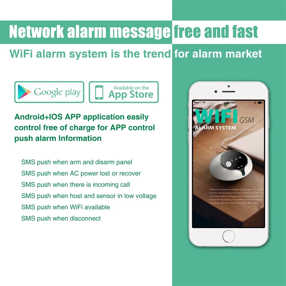 Золотая охранная система 3g WCDMA GSM wifi домашняя сигнализация беспроводная безопасность ПЭТ защищенный PIR датчик двери окна приложение-будильник управление
