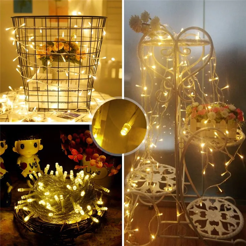 SXZM AC220V EU Plug 30M 50M 100M LED string Fairy light holiday decoration outdoor light 8 modes Warm White/Multicolor SXZM AC220V EU Plug 30M 50M 100M LED string Fairy light holiday decoration outdoor light 8 modes Warm White/Multicolor