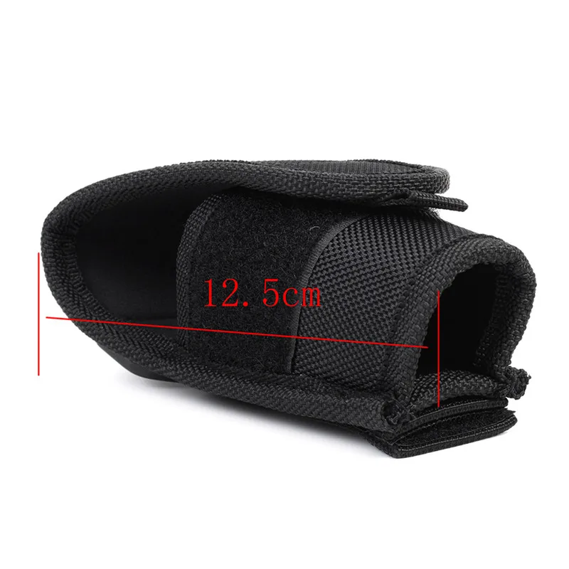 Taktická velký hlava molle baterka pouch pouzdře s klip pro UF700L/C8/501D HUGSBY s3torch baterka držák pás nést pouzdro