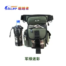 ILure высокое качество Рыболовная Сумка 29*22*12 см многофункциональная Водонепроницаемая холщовая Рыболовная катушка Приманка снасть сумка 4 цвета