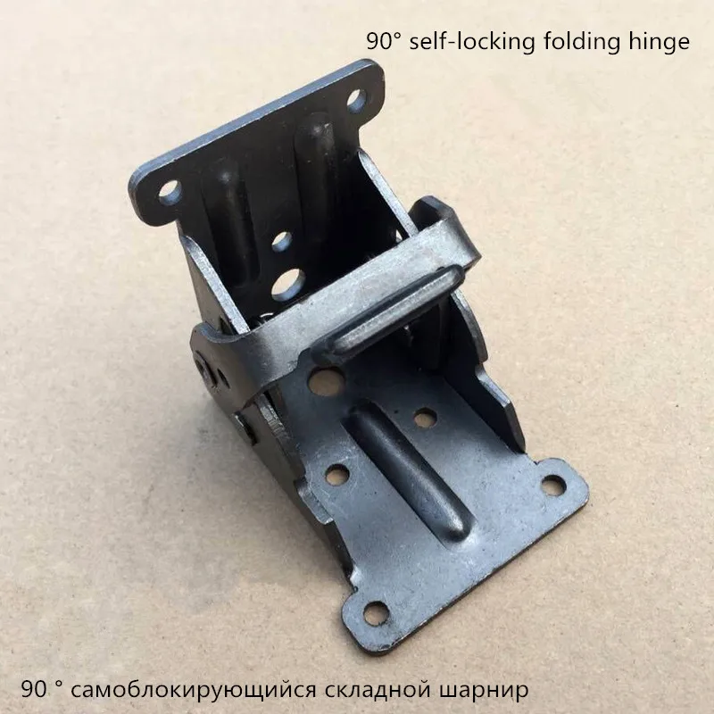 

Hinge Folding Hinge Table and Chair Board Coffee Table Furniture Hardware Fitting Folding Connection 90 degree Self-locking
