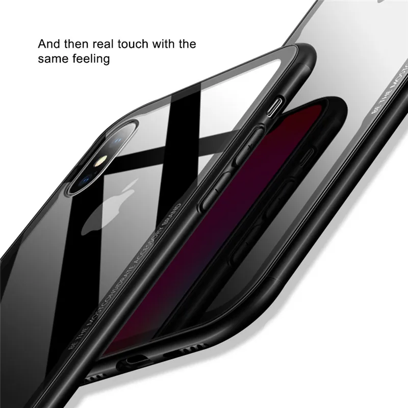 Olaf Tempered Glass Phone Case for iPhone X 10 , 0.55MM Protective Mobile Phone Cover Cases for iPhone 6 7 8 7 Plus Accessories (1)