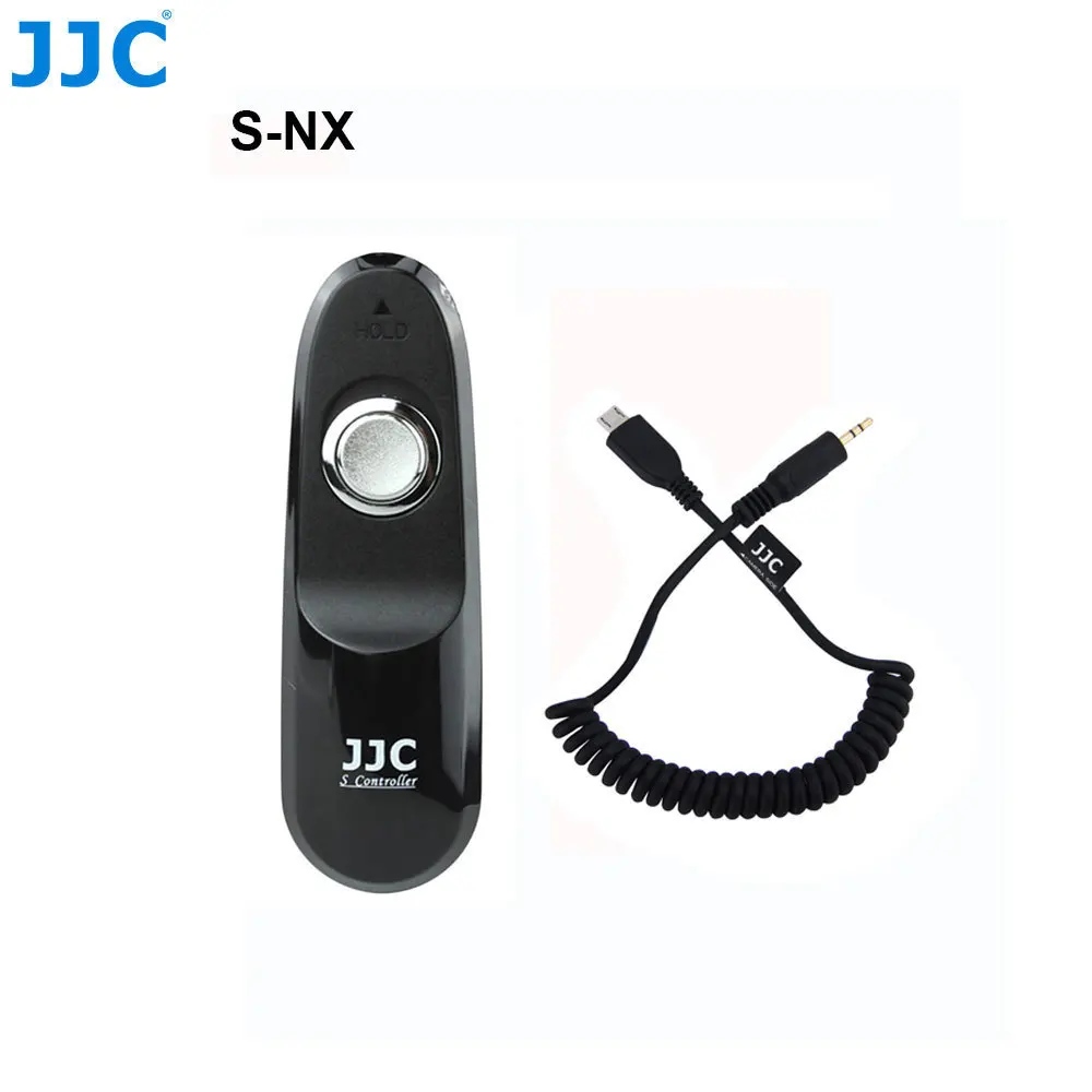 JJC проводной пульт дистанционного управления для камеры переключатель спуска затвора шнур для samsung NX1000/NX1100/NX500/EX2F/NX1/NX30/Galaxy NX/NXF1 - Цвет: S-NX