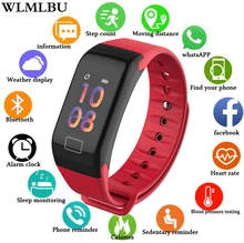 2019 New Smart Wristwatch Fitness Heart Rate Blood Pressure Pedometer Sport Watch Smartwatch Men Women For IOS Android