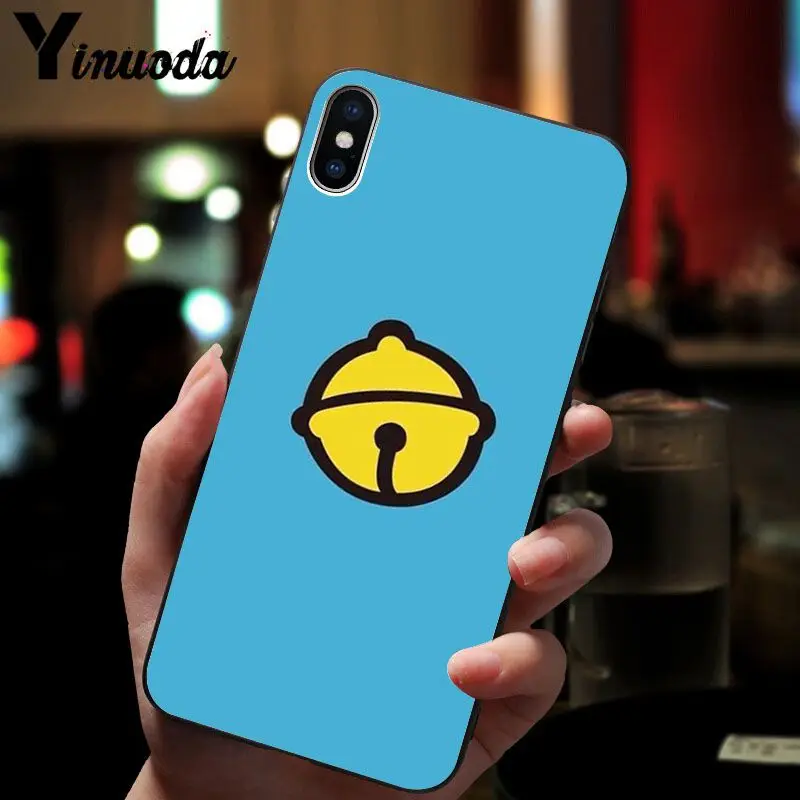 11pro MAX Doraemon чехол для телефона Apple iPhone 8 7 6 6S Plus X XS 5 5S SE XR мобильные