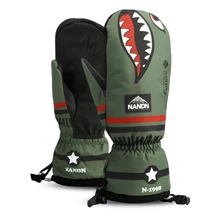 Лыжные перчатки Сноуборд перчатки Снегоход Мотоцикл зима для катания на лыжах, верховой езды альпинистские водонепроницаемые лыжные перчатки