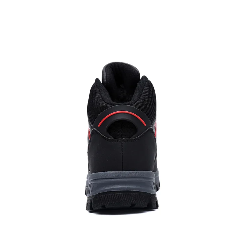 resistente Backcamel slip Desgaste Tamanho Ao Dos Veludo Black Livre Caminhada Não Sapatos Ar Outono 40 Calçado Mais Quente 45 White De black Homens Red Inverno qxZW6qar